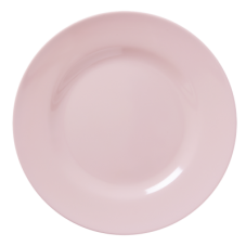 Soft Pink Melamine Dinner Plate by Rice DK